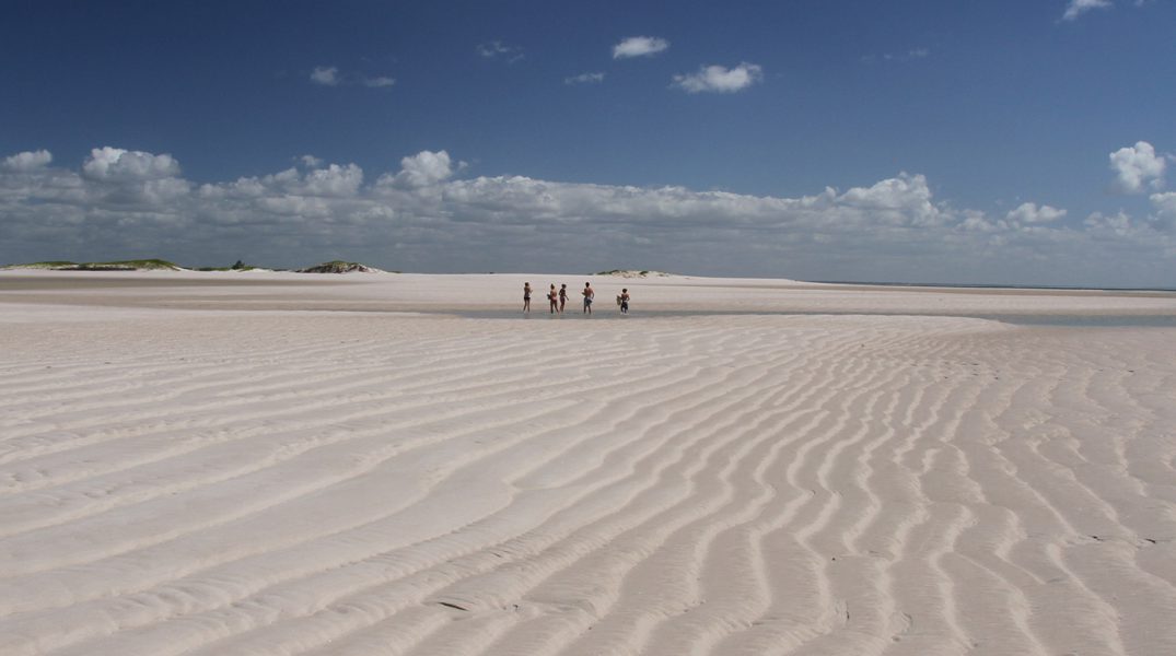 Beach walking at The Sanctuary