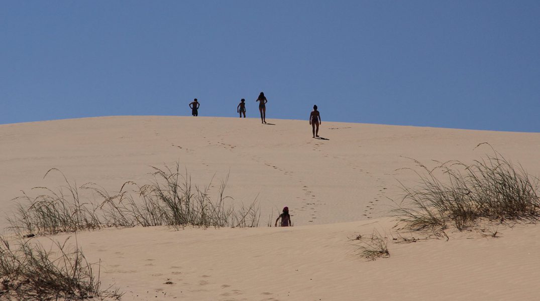 Walking Sand dunes