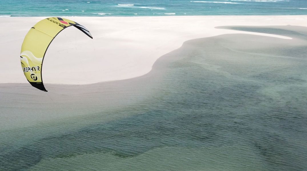 Kite surfing